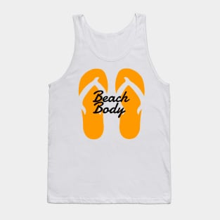 Beach Body Flip Flops Tank Top